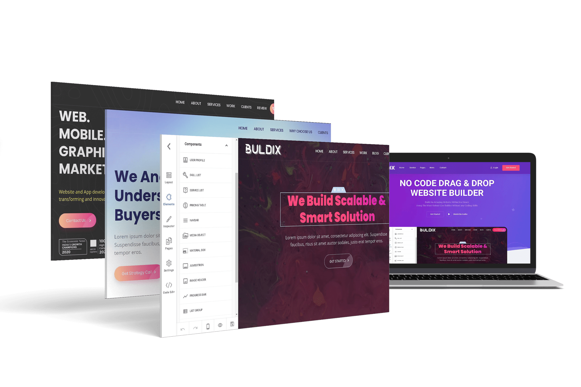 Website Creation System builder